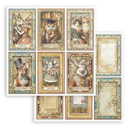 Papierblock 30,5x30,5 cm - 10 Blätter - Alterego