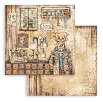Papierblock 30,5x30,5 cm - 10 Blätter - Alterego
