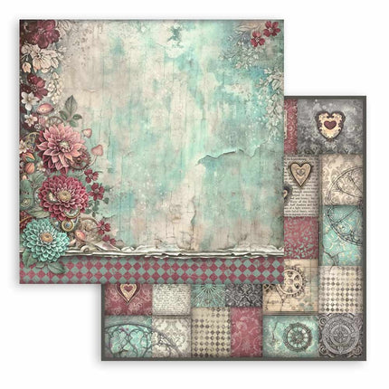 Papierblock 30,5x30,5 cm - 10 Blatt Maxi Hintergrundauswahl - Master of Magic