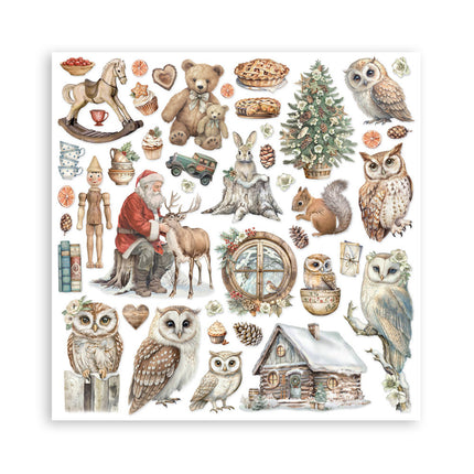 Papierblock 30,5x30,5 cm - 10 Blatt - The Owl's House