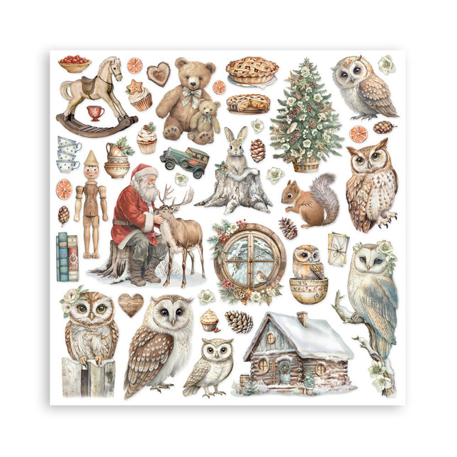 Papierblock 30,5x30,5 cm - 10 Blatt - The Owl's House