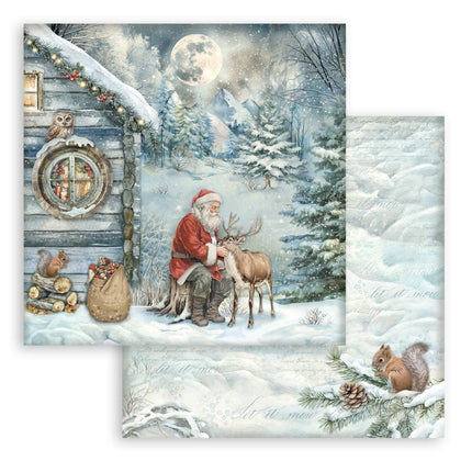 Papierblock 30,5x30,5 cm - 10 Blatt - The Owl's House