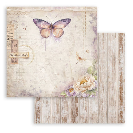 Papierblock 30,5x30,5 cm - 10 Blätter - Quiet Days