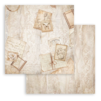 Papierblock 30,5x30,5 cm - 10 Blätter - Quiet Days