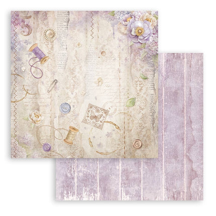 Papierblock 30,5x30,5 cm - 10 Blätter - Quiet Days