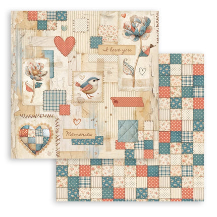 Scrapbooking Block 10 Blatt cm 30,5x30,5 (12"x12") - Familie  