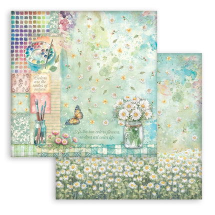 Scrapbooking Pad 10 Blätter cm 30,5x30,5 (12"x12") - Daisy Art