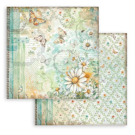 Scrapbooking Pad 10 Blätter cm 30,5x30,5 (12"x12") - Daisy Art