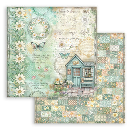 Scrapbooking Pad 10 Blätter cm 30,5x30,5 (12"x12") - Daisy Art