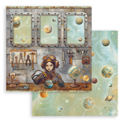 Scrapbooking Block 10 Blatt cm 30,5x30,5 (12"x12") - A new Beginning
