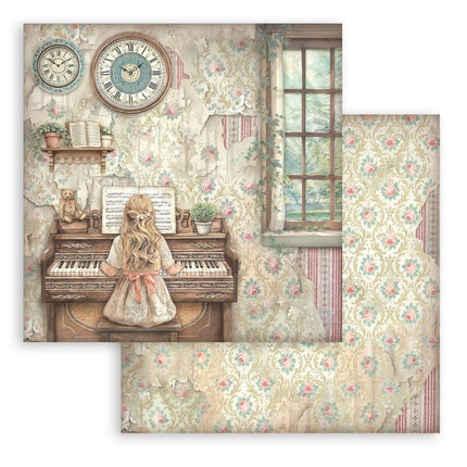 Scrapbooking-Druckblock für Kunst und Handwerk 10 Blatt cm 30,5x30,5 (12"x12") - Symphony