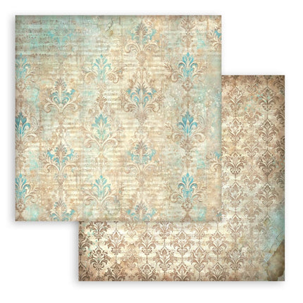 Scrapbooking-Druckblock für Kunst und Handwerk 10 Blatt cm 30,5x30,5 (12"x12") Hintergründe - Symphony