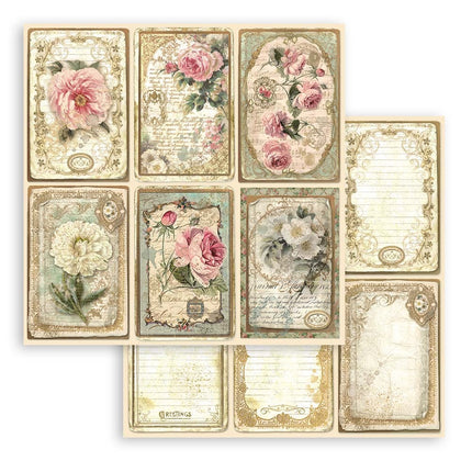 Papierblock 30,5x30,5 cm - 10 Blätter - Precious
