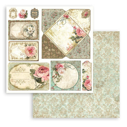 Papierblock 30,5x30,5 cm - 10 Blätter - Precious