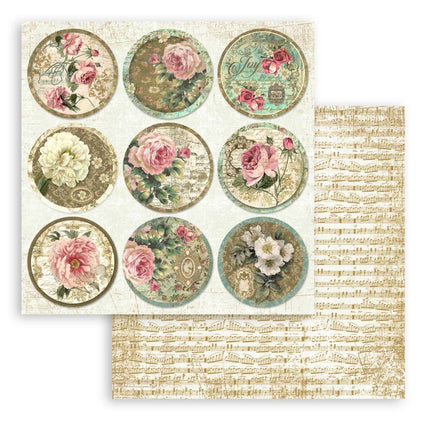 Papierblock 30,5x30,5 cm - 10 Blätter - Precious