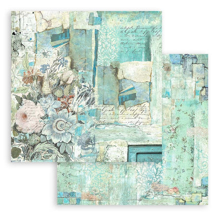 Papierblock 30,5x30,5 cm - 10 Blätter - Wonderland
