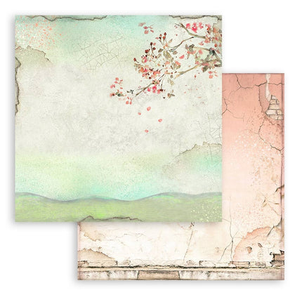 Papierblock 30,5x30,5 cm - 10 Blatt - House of Roses