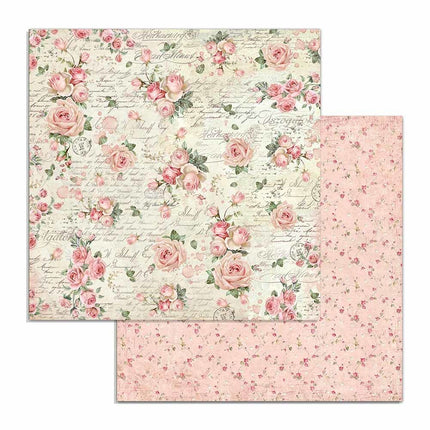 Paperpad Pink Christmas - 30,5x30,5 cm - 10 vellen