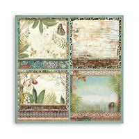 Beidseitiges Scrapbook-Papier - Amazonia quadratische Anhänger