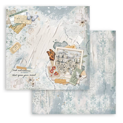 Papierblok 20,3x20,3 cm - 10 vellen - Create Happiness Secret Diary