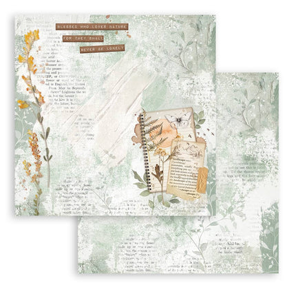 Papierblok 20,3x20,3 cm - 10 vellen - Create Happiness Secret Diary