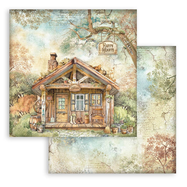 Papierblock 20,3x20,3 cm - 10 Blätter - Alterego