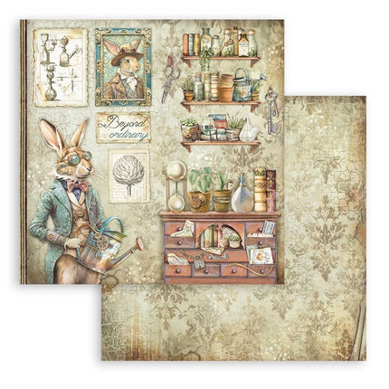Papierblock 20,3x20,3 cm - 10 Blätter - Alterego