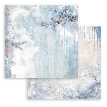 Papierblock 20,3x20,3 cm - 10 Blatt - Create Happiness Dewdrops