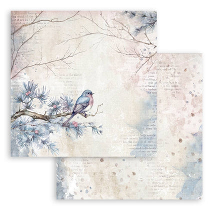 Papierblock 20,3x20,3 cm - 10 Blatt - Create Happiness Dewdrops