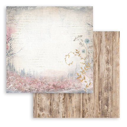 Papierblock 20,3x20,3 cm - 10 Blatt - Create Happiness Dewdrops