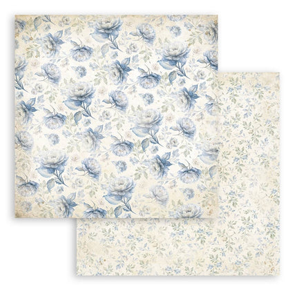 Papierblock 20,3x20,3 cm - 10 Blatt - Zeitlos