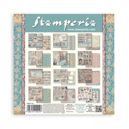 Papierblock 20,3x20,3 cm - 10 Blatt - Venice City of Art