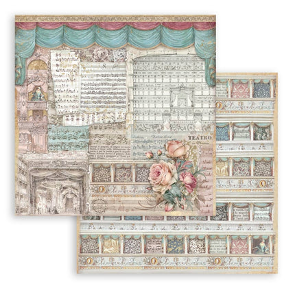 Papierblock 20,3x20,3 cm - 10 Blatt - Venice City of Art