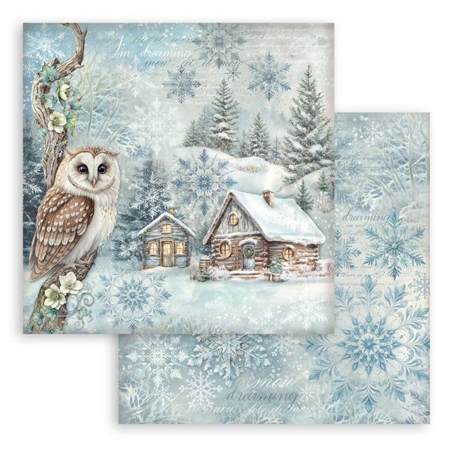 Papierblock 20,3x20,3 cm - 10 Blatt - The Owl's House