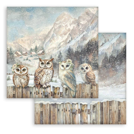 Papierblock 20,3x20,3 cm - 10 Blatt - The Owl's House