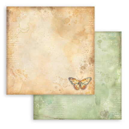 Scrapbooking kleines Pad 10 Blätter cm 20,3x20,3 (8"x8") Hintergrundauswahl - Daisy Art