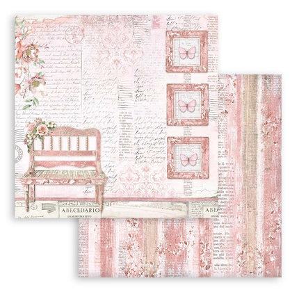 Paperpad Roseland - 20,3x20,3 cm - 10 vellen