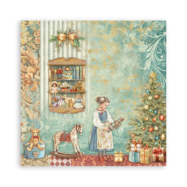 Papierblock 20,3x20,3 cm - 22 Blätter - Einseitig Der Nussknacker