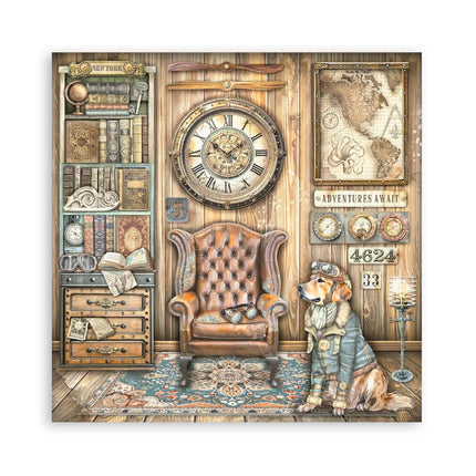 Papierblock 20,3x20,3 cm - 22 Blätter - Einseitig Alterego