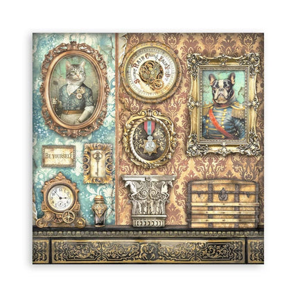 Papierblock 20,3x20,3 cm - 22 Blätter - Einseitig Alterego