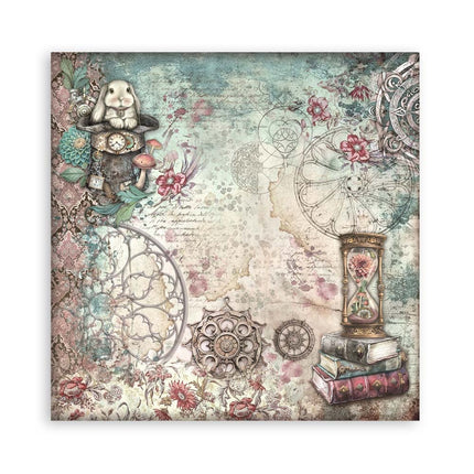Papierblock 20,3x20,3 cm - 22 Blätter - Einseitig Meister der Magie