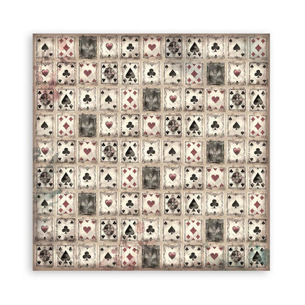 Papierblock 20,3x20,3 cm - 22 Blätter - Einseitig Meister der Magie