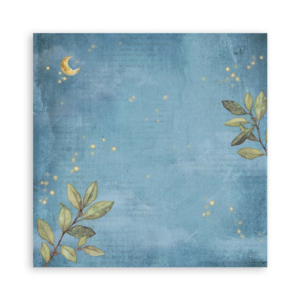 Papierblock 20,3x20,3 cm - 22 Blatt - Einseitig Hidden Grove