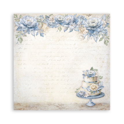 Papierblock 20,3x20,3 cm - 22 Blatt - Einseitig Zeitlos
