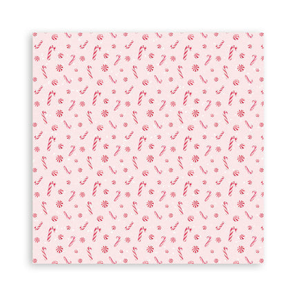 Papierblock 20,3x20,3 cm - 22 Blatt - Einseitig Candy Christmas