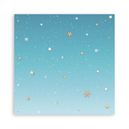 Papierblock 20,3x20,3 cm - 22 Blatt - Einseitig Candy Christmas