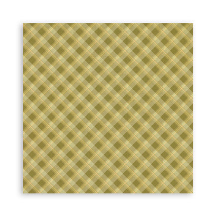 Papierblock 20,3x20,3 cm - 22 Blatt - Einseitig Flüsternde Wälder