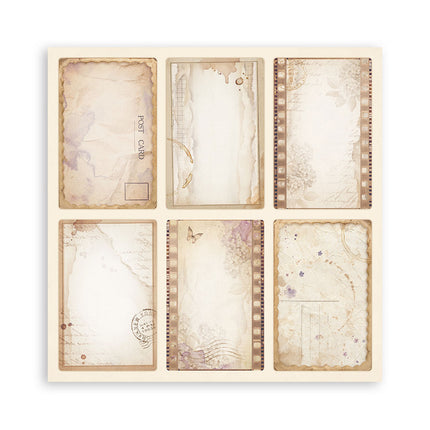 Papierblock 20,3x20,3 cm - 22 Blätter - Einseitig Quiet Days