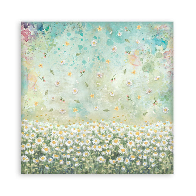 Scrapbooking-Block 22 Blatt cm 20,3X20,3 (8"X8") Einseitig Daisy Art
