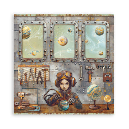 Scrapbooking Block 22 Blatt cm 20,3x20,3 (8"x8") einseitig - A new Beginning